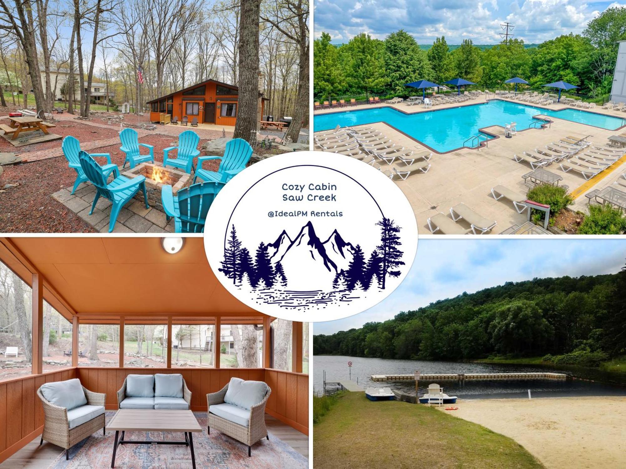 Premier Cozy Cabin - Free Amenities & Comm Indoor Pools Bushkill Zewnętrze zdjęcie